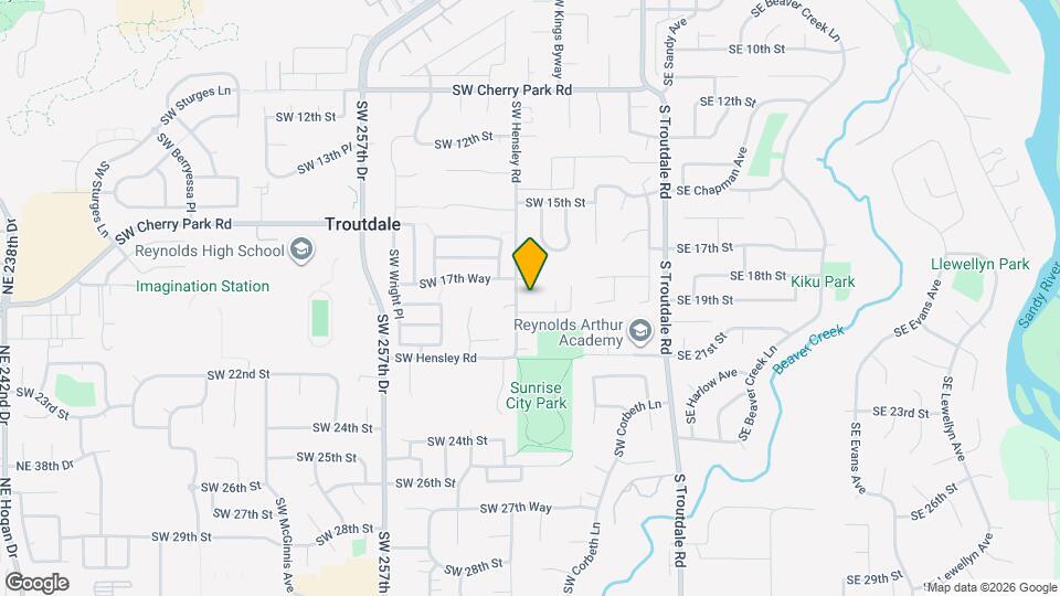 537 SW 19th Pl Map and Location Details