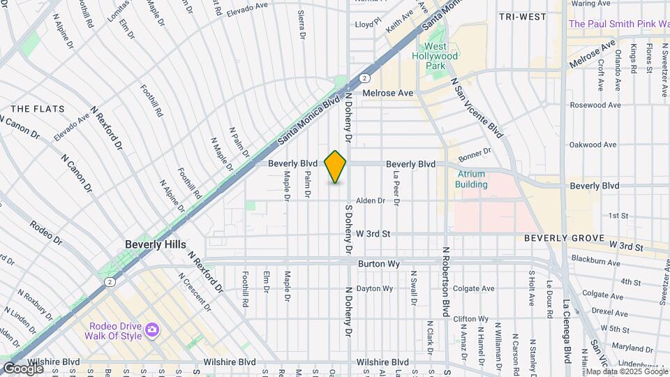 406 N Oakhurst Dr Map and Location Details