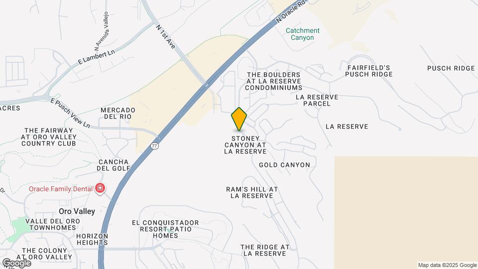1353 E Stoney Canyon Cir Map and Location Details