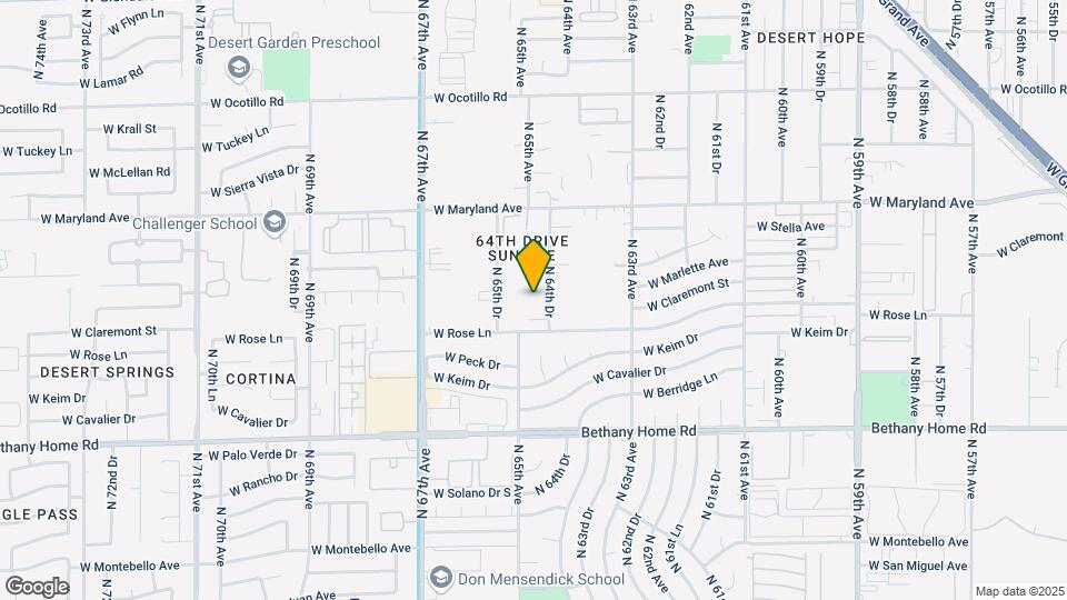 6302 N 64th Dr Map and Location Details