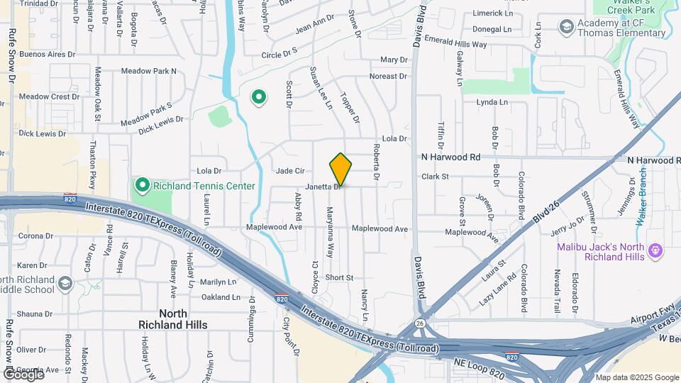 5133 Susan Lee Ln Map and Location Details