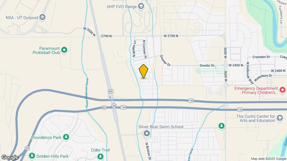 4401 Bergen Ln Map and Location Details