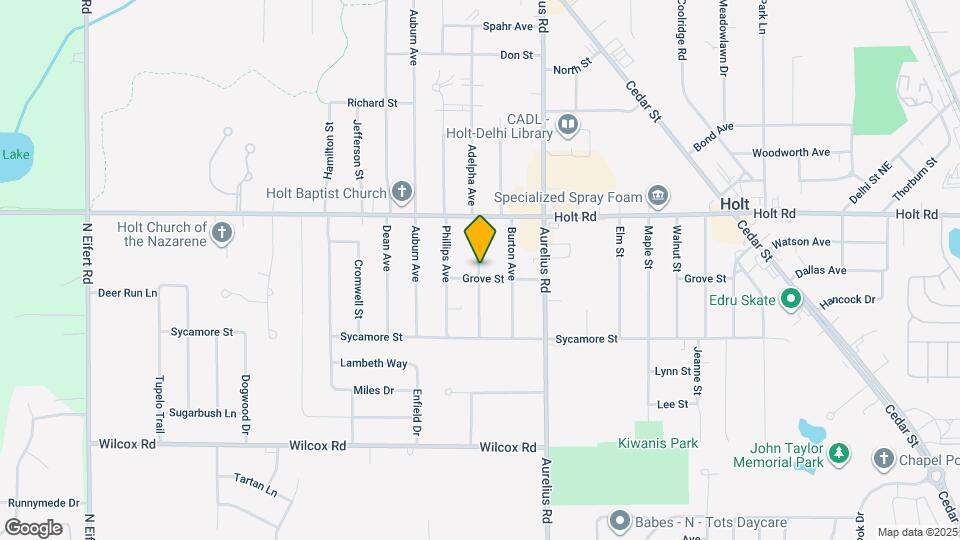 1943 Adelpha Ave Map and Location Details