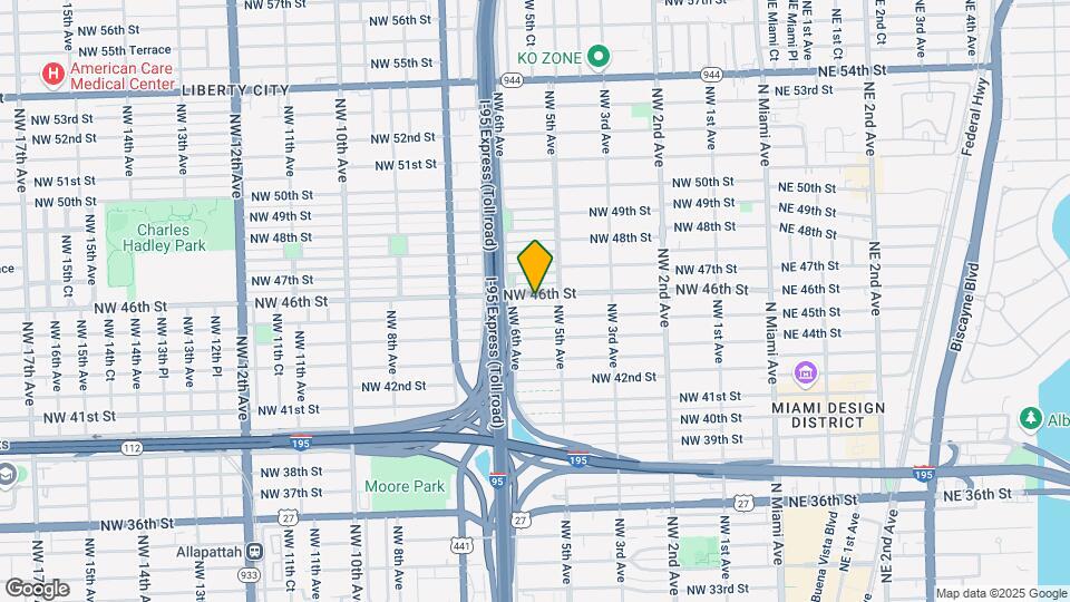 540 NW 46th St Mapa y Detalles de la Ubicación