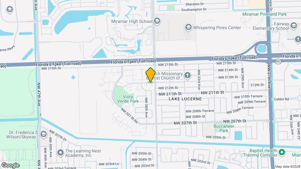 3718 NW 213th St Map and Location Details
