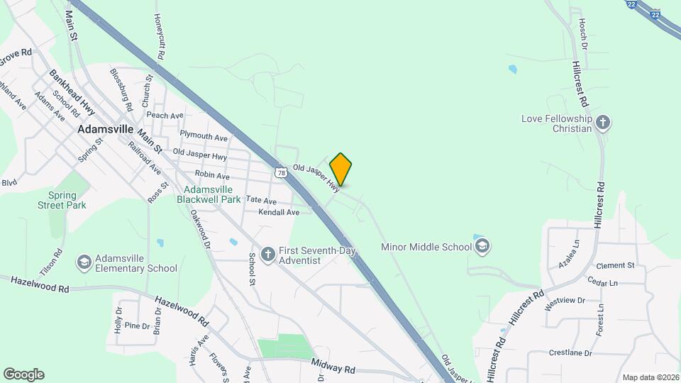 4028 Old Jasper Hwy Map and Location Details