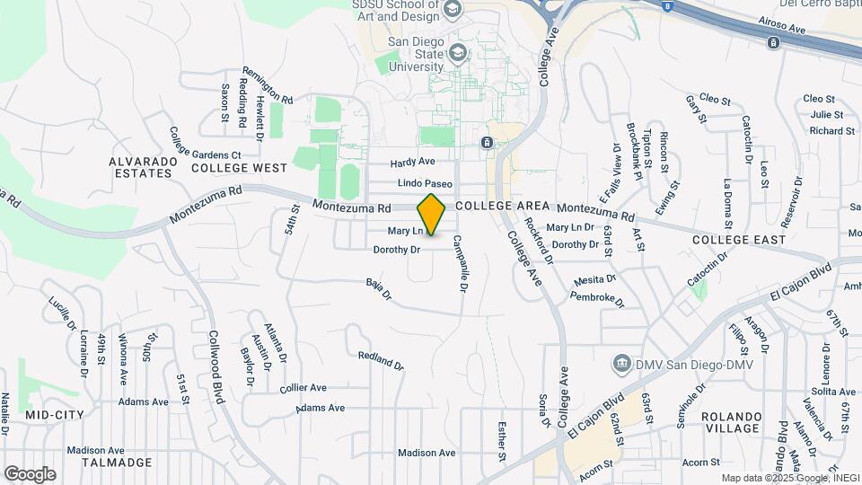 5704-5706 Dorothy Dr Map and Location Details