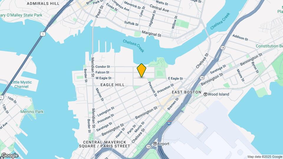 225 E Eagle St, Unit 2 Map and Location Details