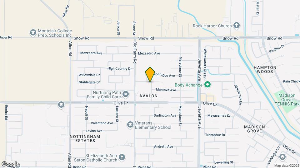 11903 Cedar Bluff Ave Map and Location Details