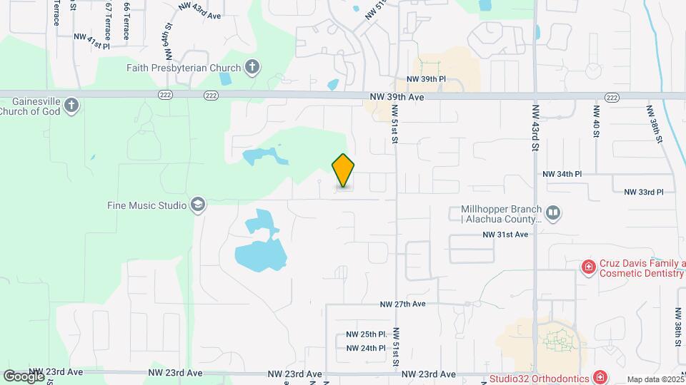 5431 NW 33rd Pl Map and Location Details
