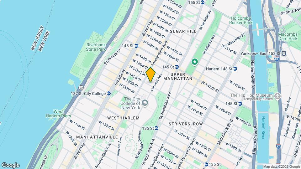 453 W 141st St Mapa y Detalles de la Ubicación