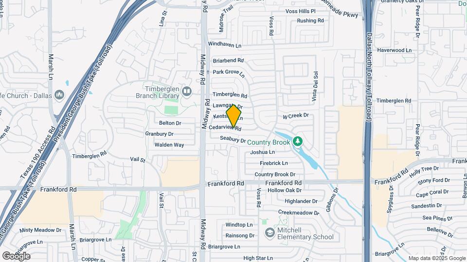 4036 Cedarview Rd Map and Location Details