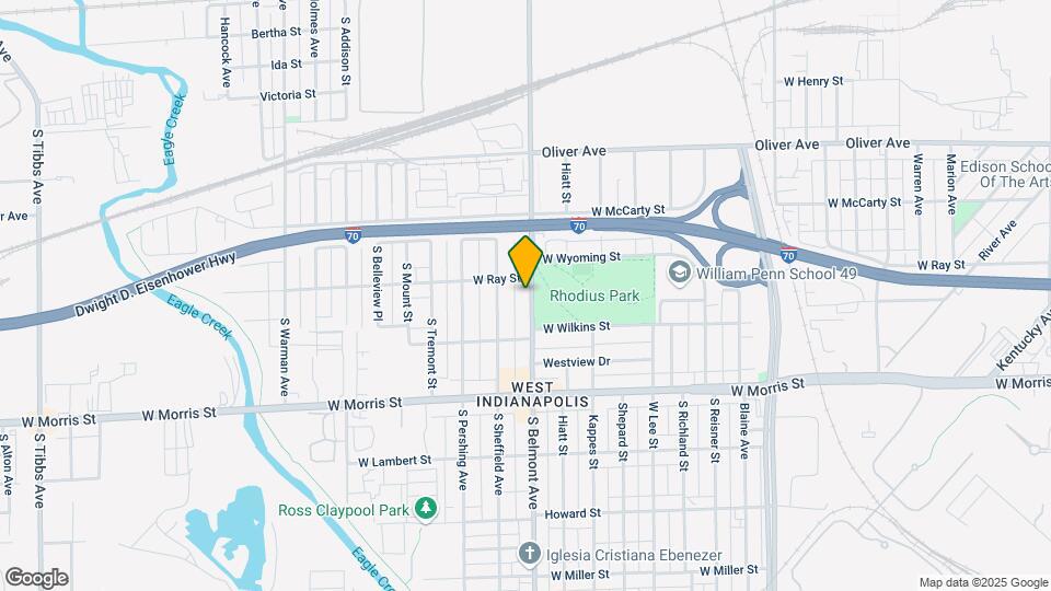 1016 S Belmont Ave Map and Location Details
