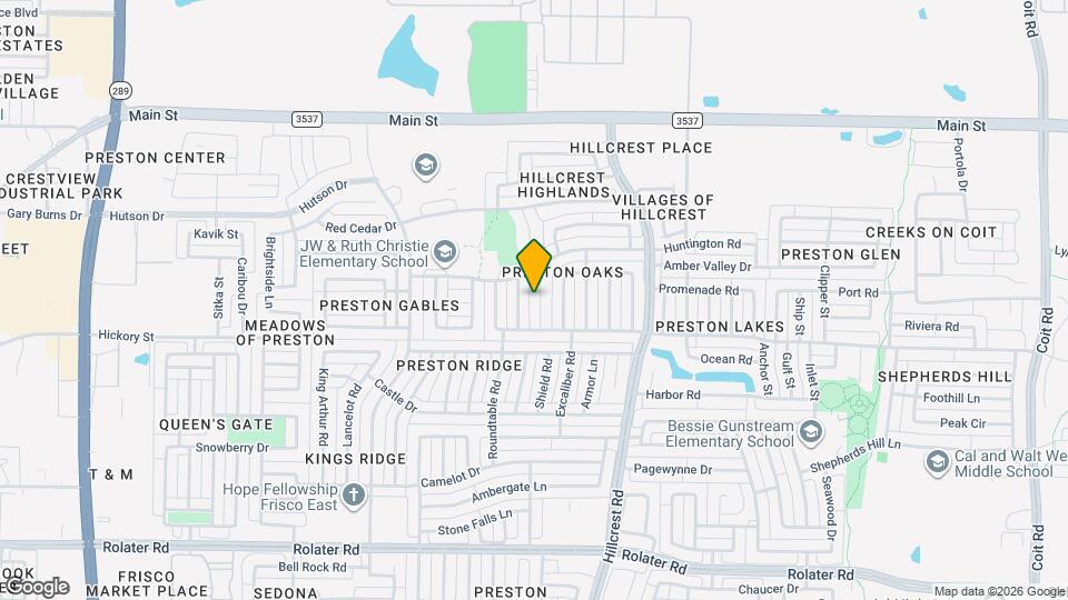 8205 Burleigh St Map and Location Details