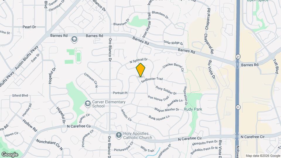 4174 Sod House Trail Map and Location Details