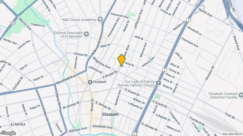 409-415 Jefferson Ave Mapa y Detalles de la Ubicación