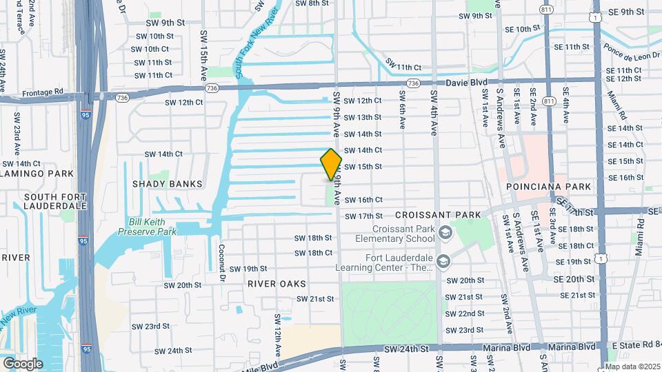 911 SW 16th St Map and Location Details