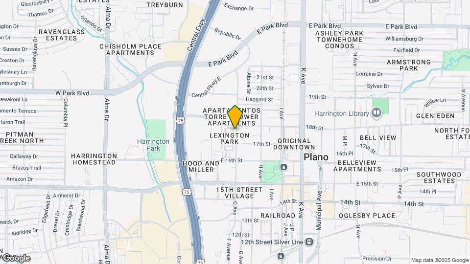 1725 G Ave Map and Location Details