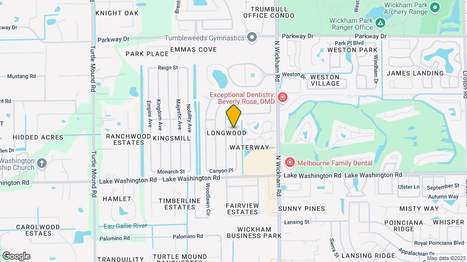 2652 Village Park Dr Map and Location Details