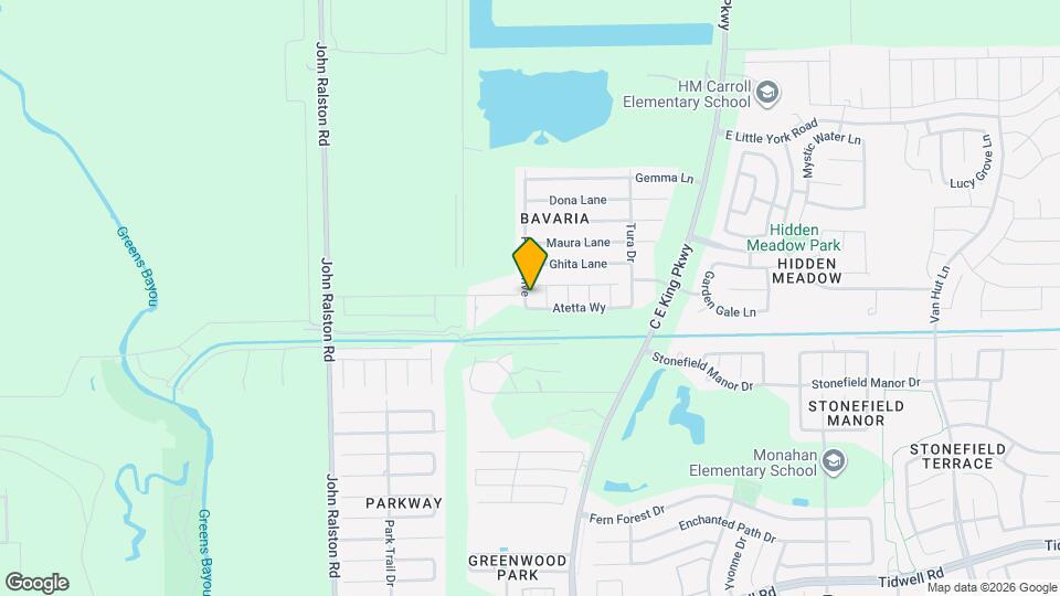 9706 Piave Drive Map and Location Details