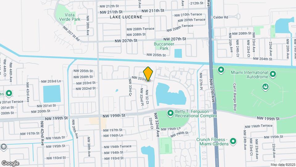 3217 NW 202nd Ln Map and Location Details