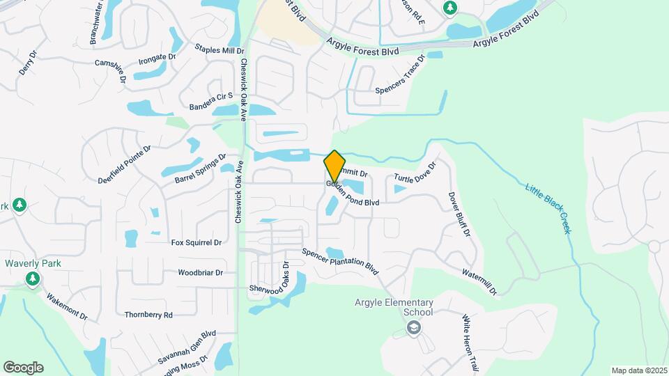 3001 Golden Pond Blvd Map and Location Details