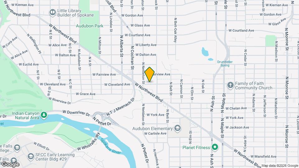 2220 W Cleveland Ave Map and Location Details