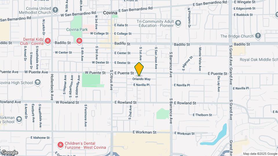 265 E Orlando Way Map and Location Details