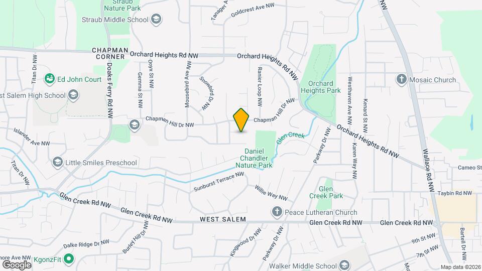 1642 Diamond Peak Ct NW Map and Location Details