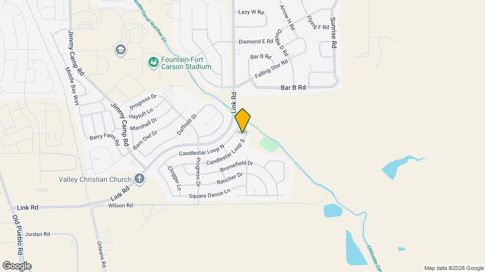 967 Candlestar Loop S Map and Location Details