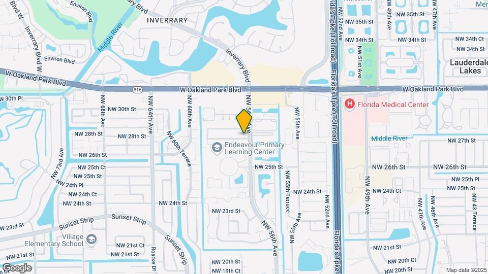 5607 NW 27th Ct Mapa y Detalles de la Ubicación