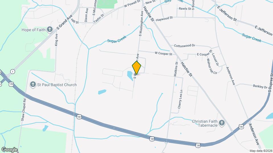 1130 S Washington Ave Map and Location Details