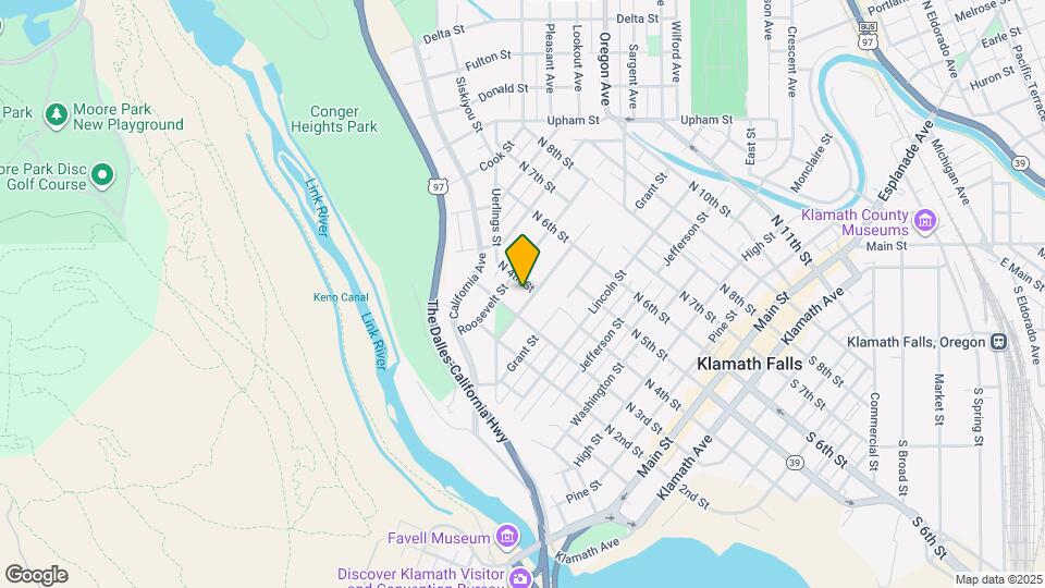 329 McKinley St Map and Location Details