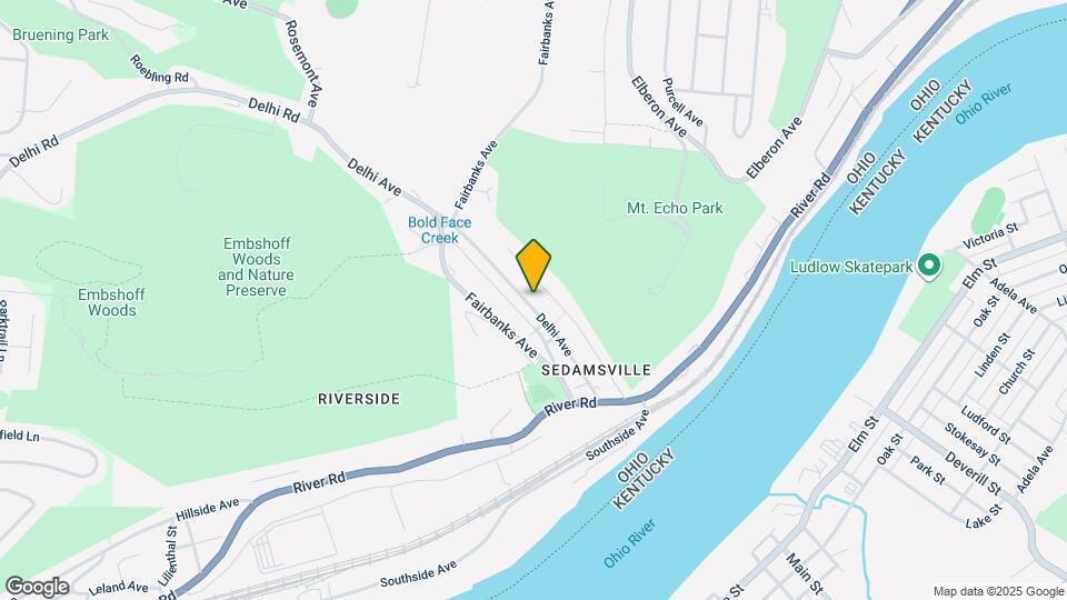 722 Delhi Ave Map and Location Details