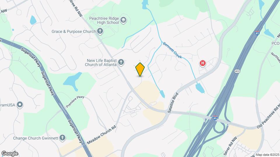 2924 Meadow Church Rd Mapa y Detalles de la Ubicación