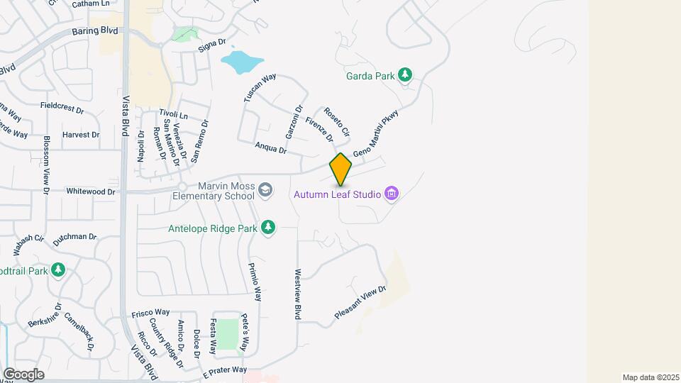 2292 Novara Dr Map and Location Details