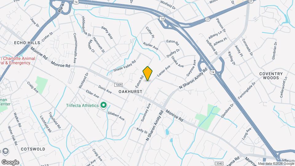 2039 Lanier Ave Map and Location Details