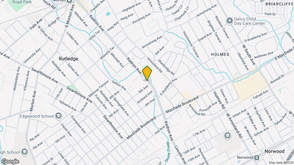 509 Kedron Ave, Unit A Map and Location Details