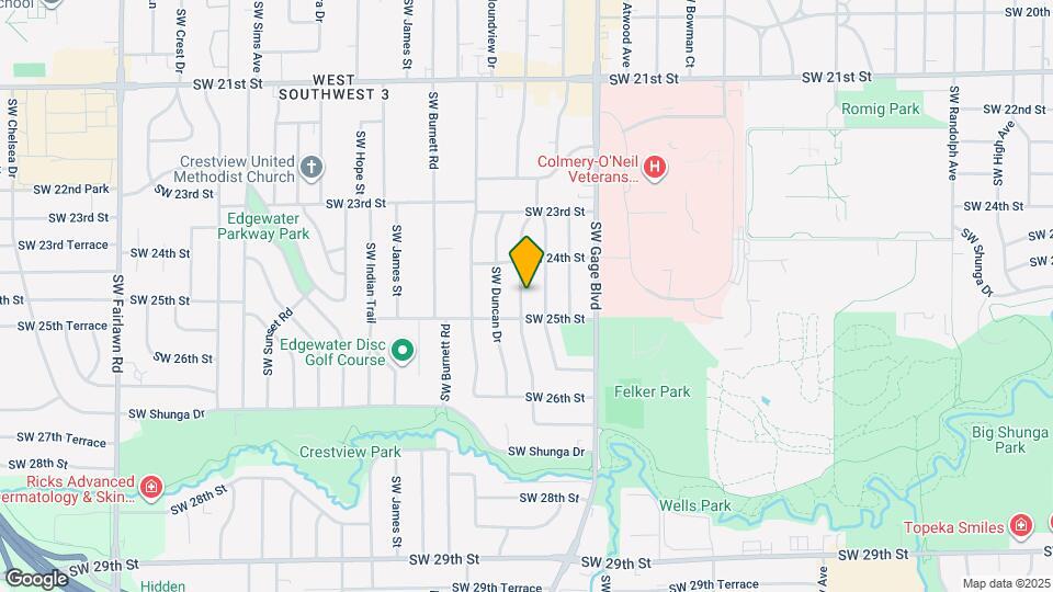 2420 SW Seabrook Ave Map and Location Details