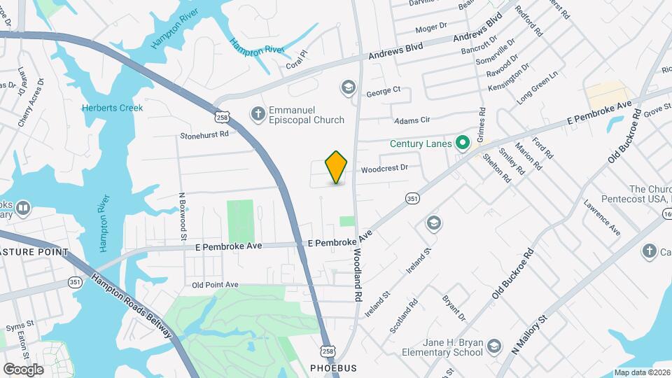 1314 Colebrook Dr Map and Location Details