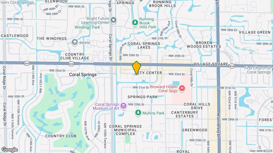 3265 NW 102nd Terrace Map and Location Details