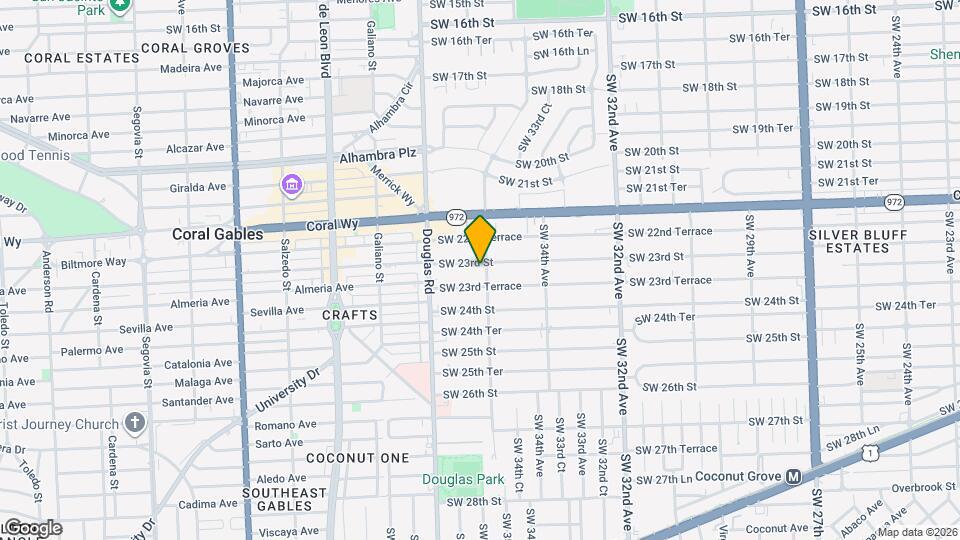 2306 SW 36th Ave Map and Location Details
