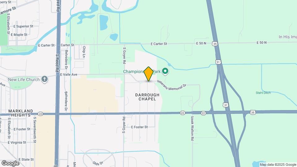 800 Clark St Map and Location Details