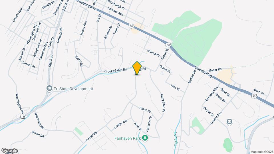 325 Foster Rd Map and Location Details