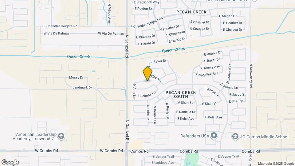 533 E Angeline Ave Map and Location Details