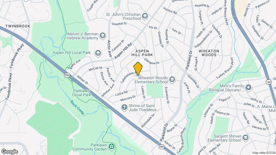 4623 Wissahican Ave Map and Location Details