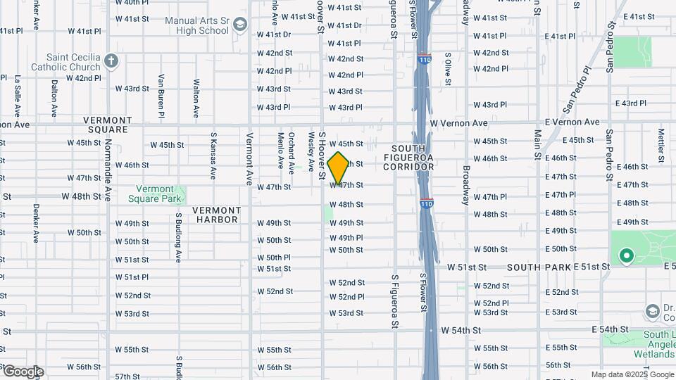 712 W 47th St Map and Location Details