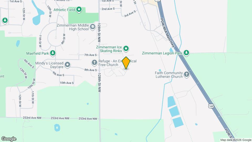 12624 Pond View Rd Map and Location Details