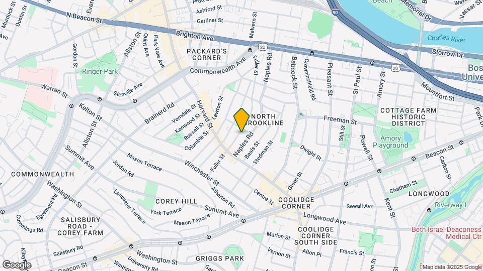 91 Fuller St Mapa y Detalles de la Ubicación