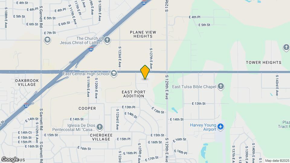12429 E 11th Ct Map and Location Details